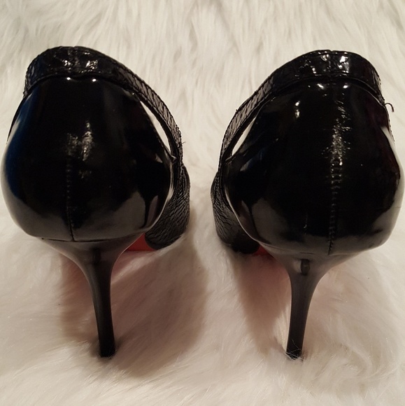 GENTLY WORN Red Bottom Heels - Picture 4 of 6